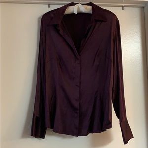 Ann Taylor silk blouse 14P